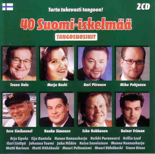 40 Suomi-iskelmää - Tangosuosikit