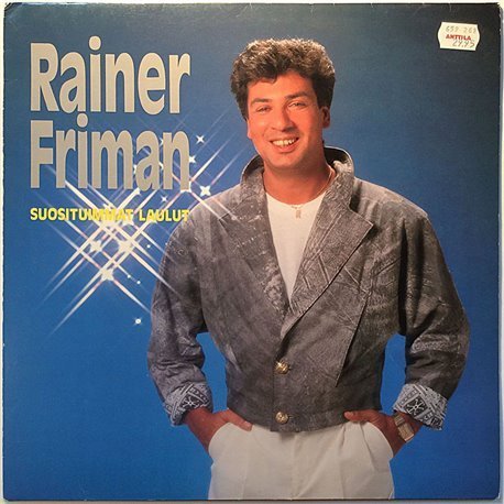 Rainer Friman - Suosituimmat laulut LP 1990 (käytetty)