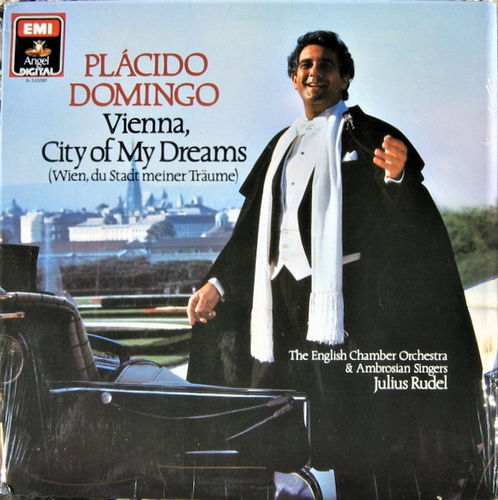 Placido Domingo - Wien, Du Stadt Meiner Träume English Chamber Orchestr   Lp (käytetty)