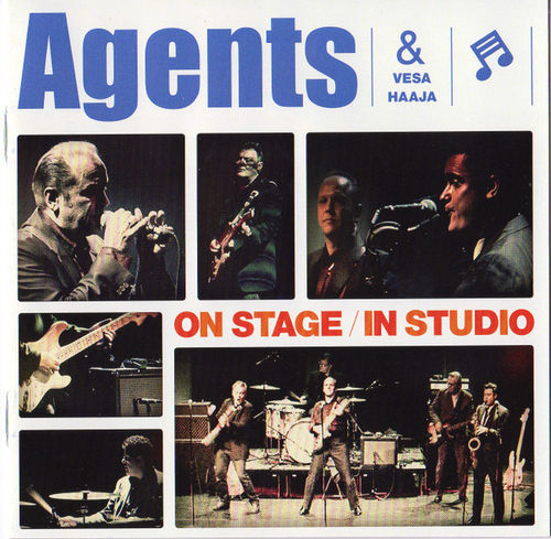 Agents & Vesa Haaja - On stage in studio 1 cd + 2.levy on DVD