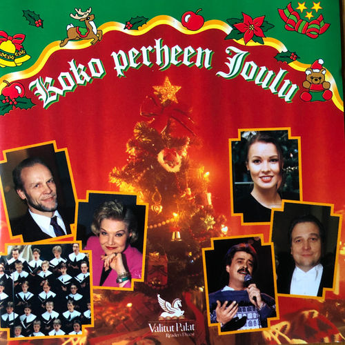 Koko perheet joulu 4 cd levyllistä joululauluja