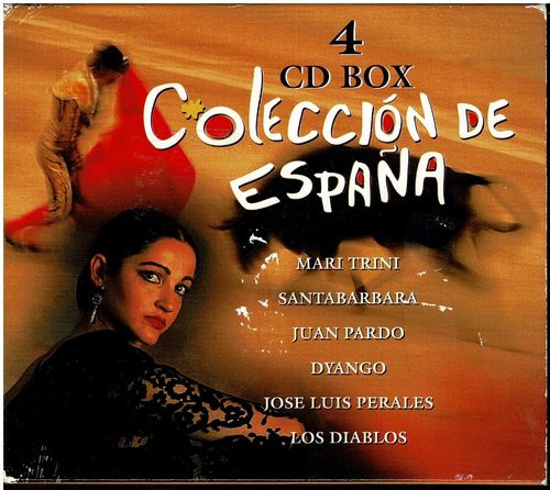 Coleccion de Espanna 4 cd box   neljä levyllistä espanjalaista musiikki