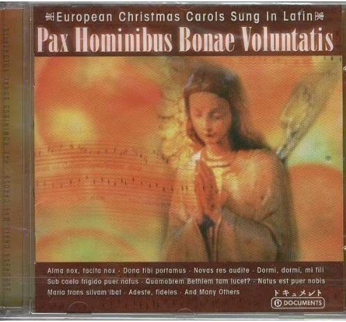 Pax Hominibus Bonee Voluntatis      joululauluja latinan kielellä