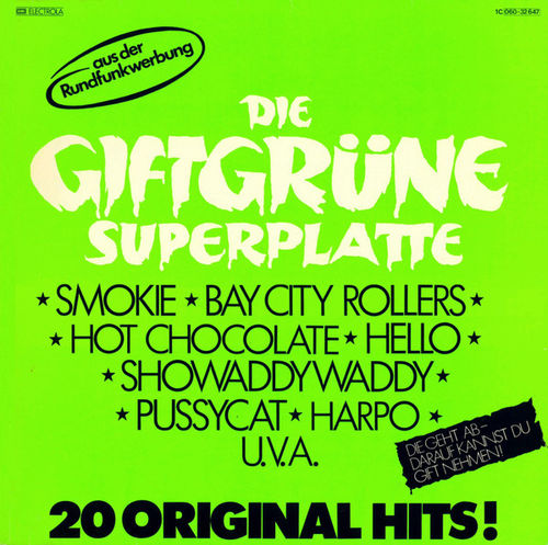 Die Giftgrune superplatte - 20original hits LP